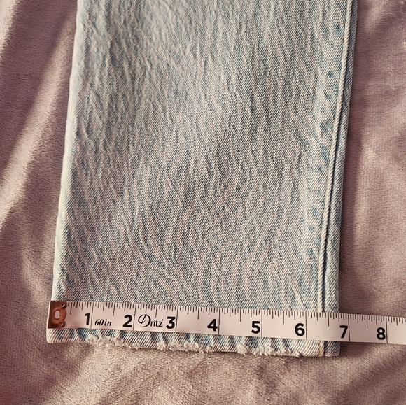 Levi's Women's 501 Original Cropped Jeans - Denim Blue - Picture 4 of 10